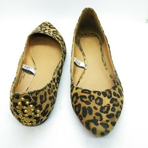 Mossimo Leopard Print Women's Flats Shoes Sz 6.5